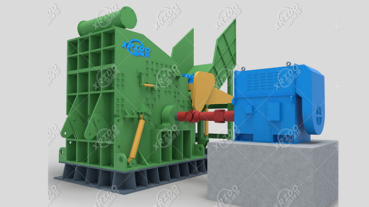 Scrap Waste Crushing Plant