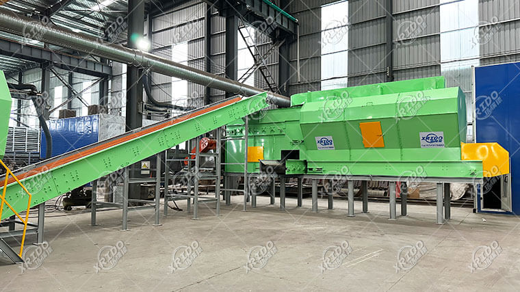 Domestic Waste Crushing Plant