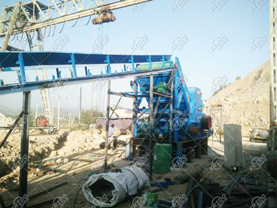 Installation site of metal crushing production line