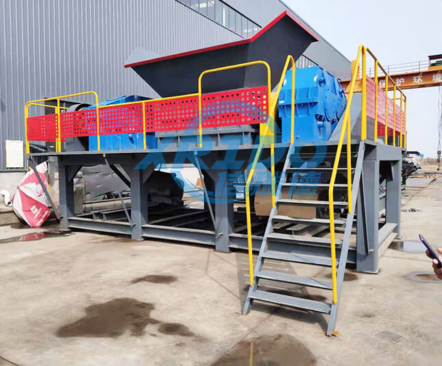 double shaft shredder