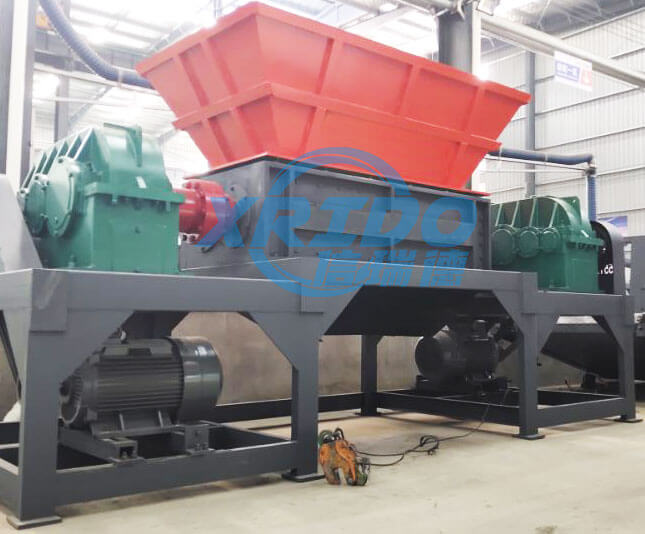 double shaft shredder