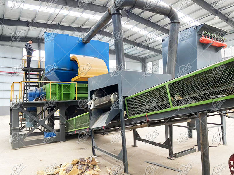 Solid waste disposal equipment installed successfully