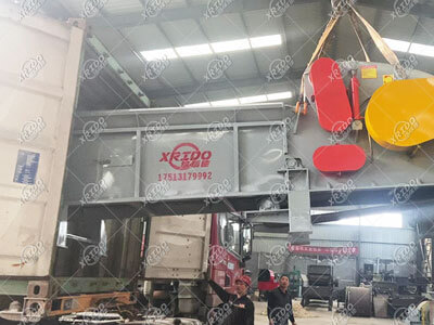 Xrido Wood crusher delivery site