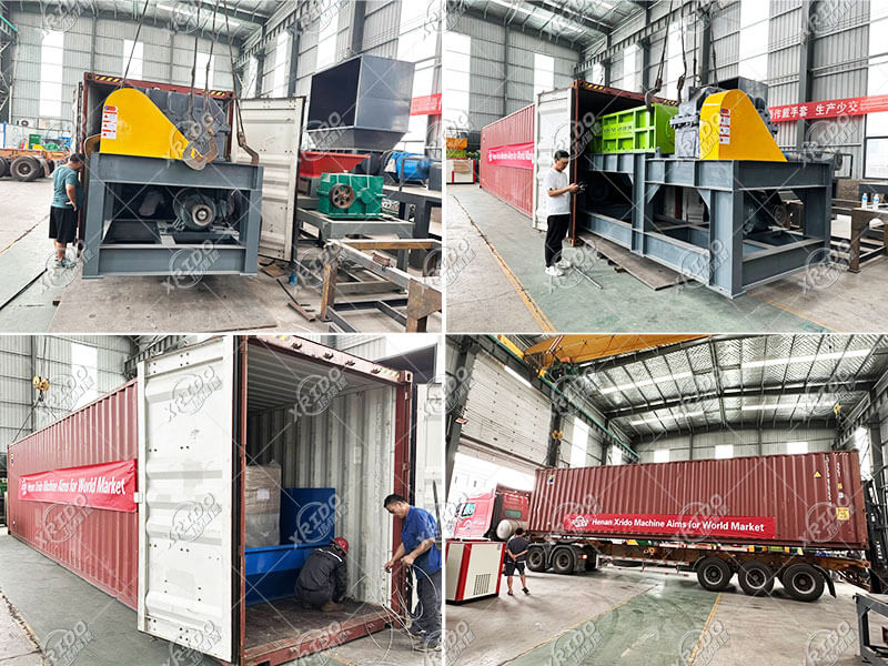 2 household waste shredders sent to Indonesia are in production