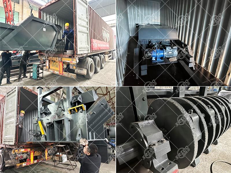 315 scrap steel crusher delivery site