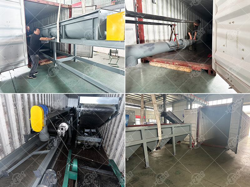 Malaysia Industrial Waste Crushing and Briquetting Production Line For RDF