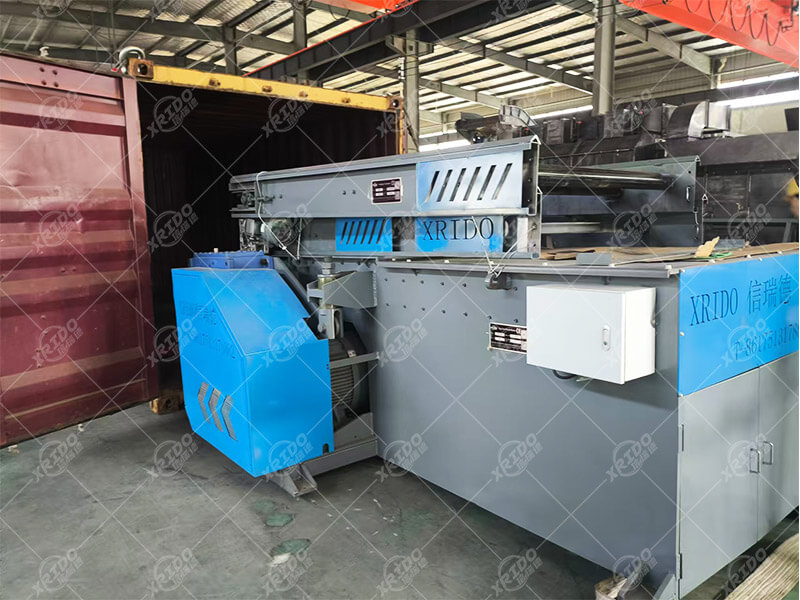 Turkey Model 1200 Single Shaft Shredder Delivery